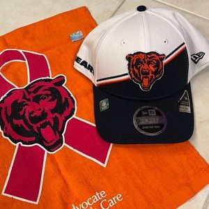 🏈NWT. CHICAGO BEARS CAP WITH FREE TOWEL🏈